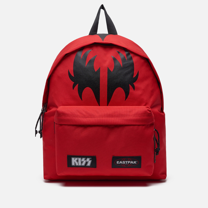 фото Рюкзак унисекс eastpak x kiss padded pak'r, красный