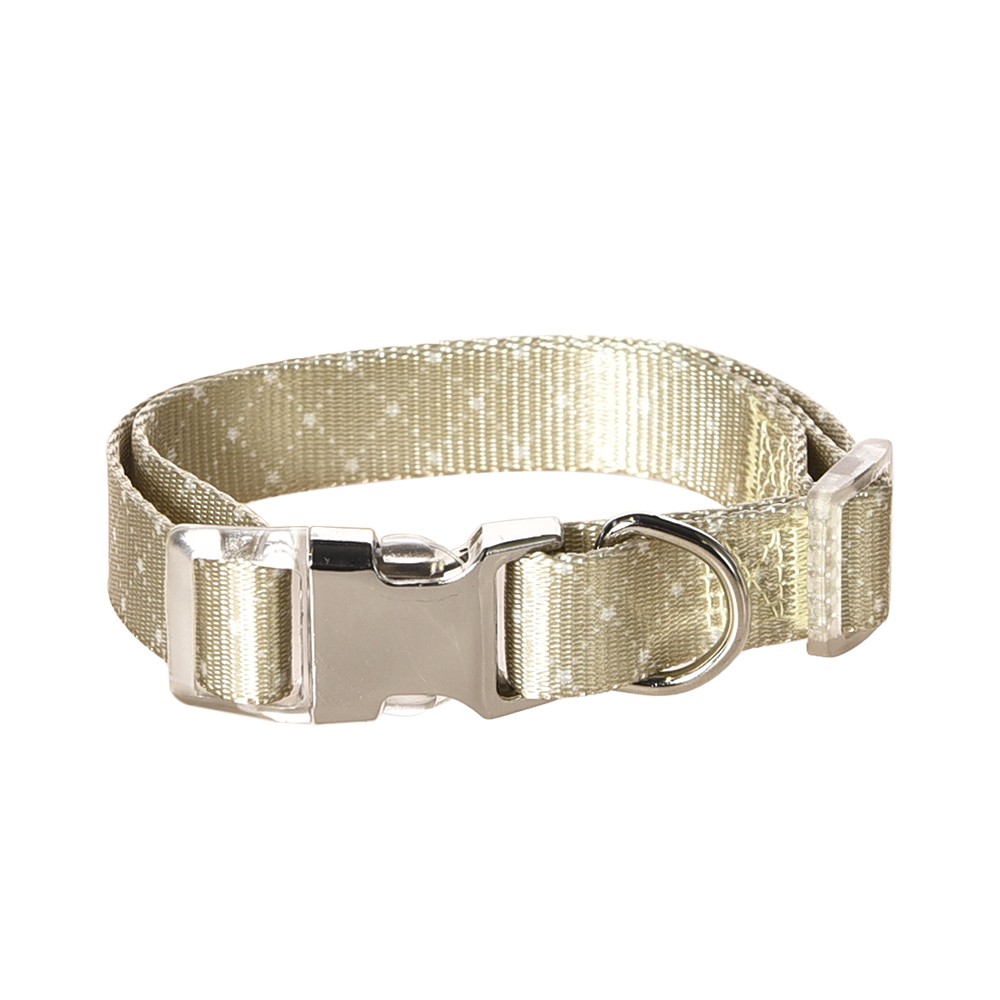 

Ошейник для собак Foxie Beige, бежевый, L, 2,5х40-55 см, Beige