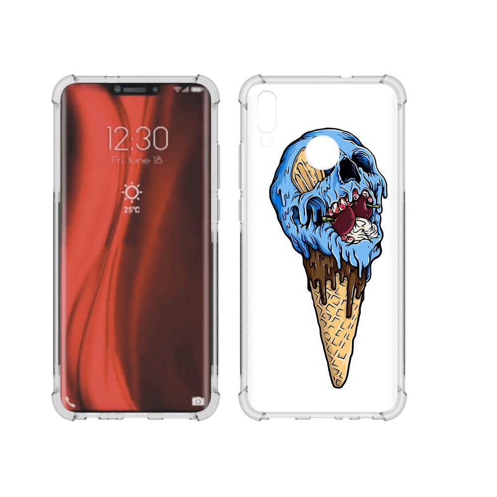 

Чехол MyPads Tocco для Honor 8X мороженное череп (PT118984.69.484), Tocco