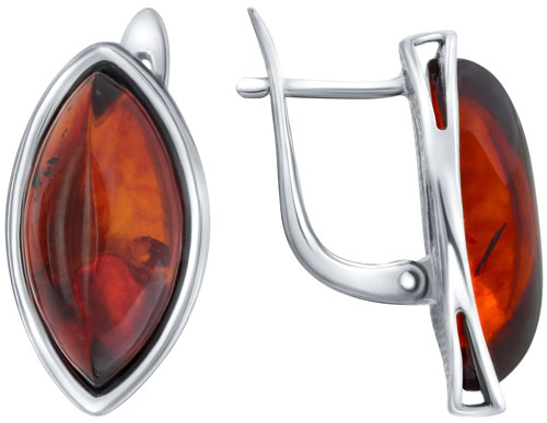 

Серьги из серебра с янтарем Darvin 929041107AA, 929041107AA