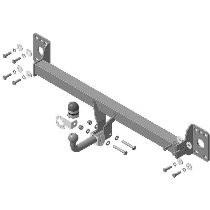 Фаркоп Motodor на Фольксваген Туарег 2015-2018, арт:92706-A-8