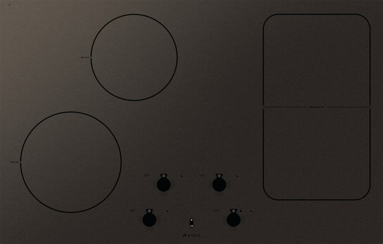

Встраиваемая варочная панель индукционная ASKO HI1884MF Black, HI1884MF