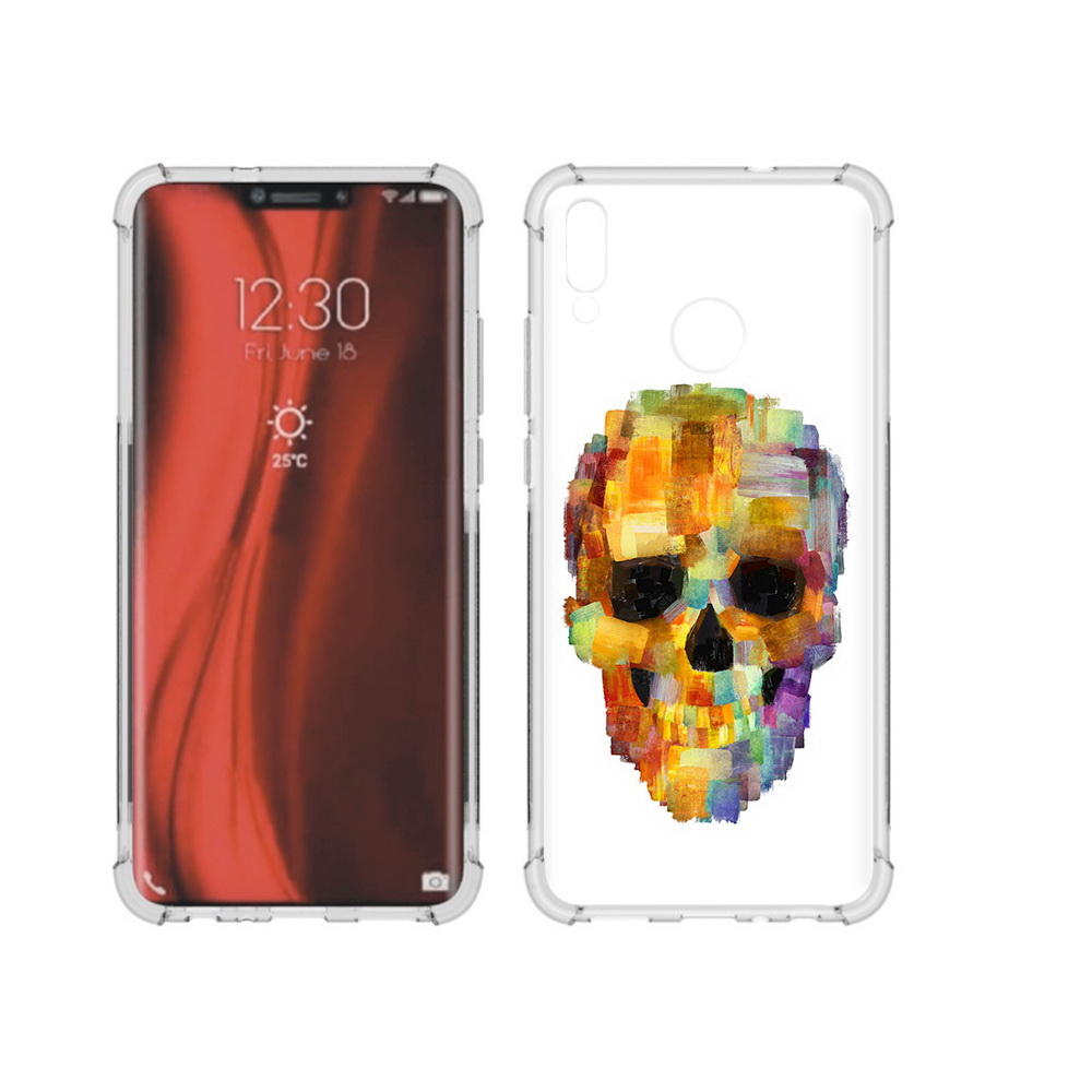 

Чехол MyPads Tocco для Honor 8X нарисованный череп (PT118984.69.516), Tocco
