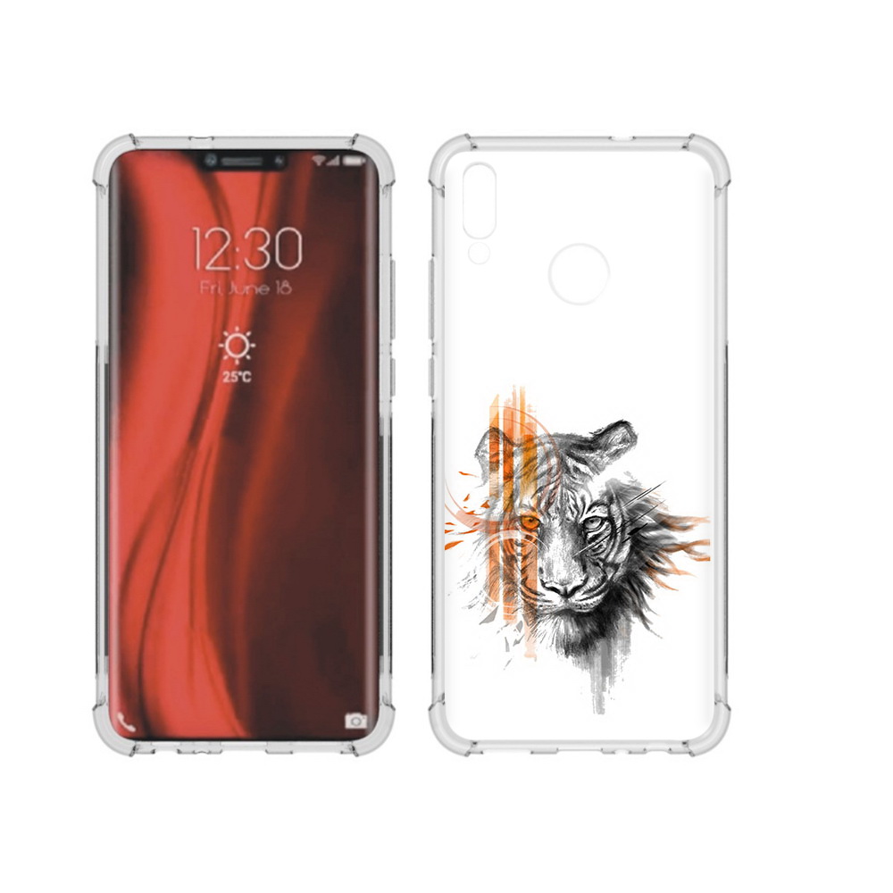 

Чехол MyPads Tocco для Honor 8X огненный тигр (PT118984.69.526), Tocco