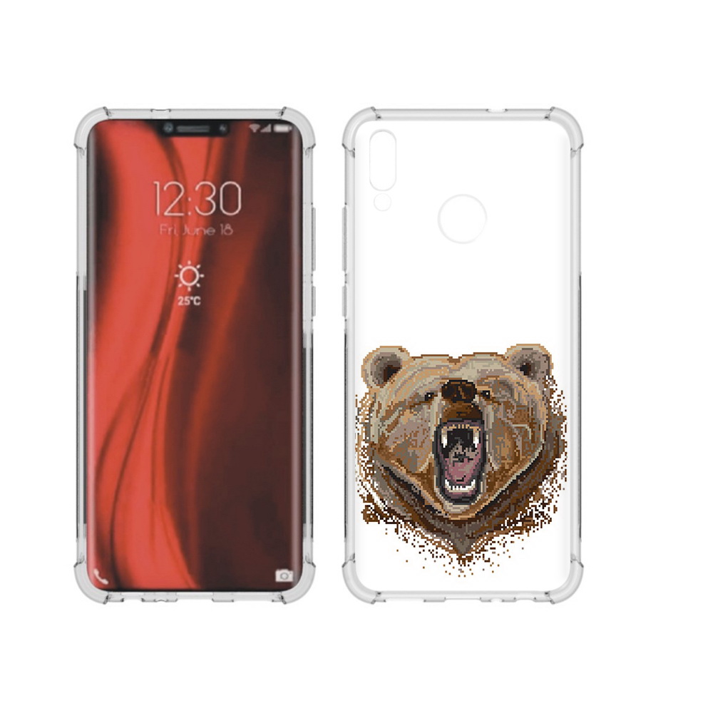 

Чехол MyPads Tocco для Honor 8X пиксельный медведь (PT118984.69.539), Tocco