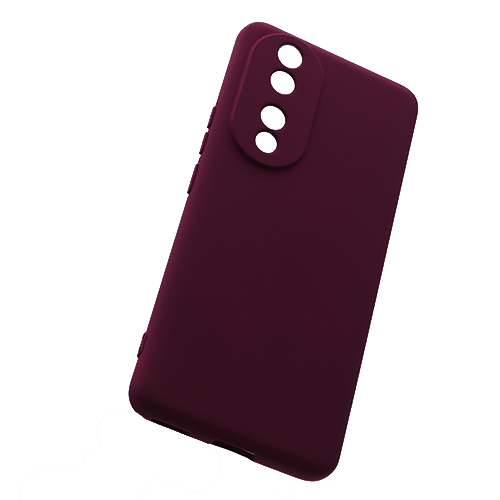 

Накладка Silicone Case для Honor 90 бордовый