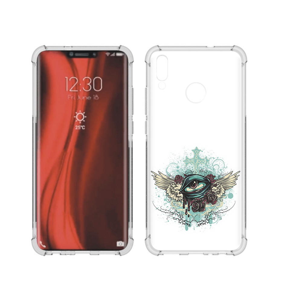 

Чехол MyPads Tocco для Honor 8X плачущий глаз с крыльями (PT118984.69.544), Tocco
