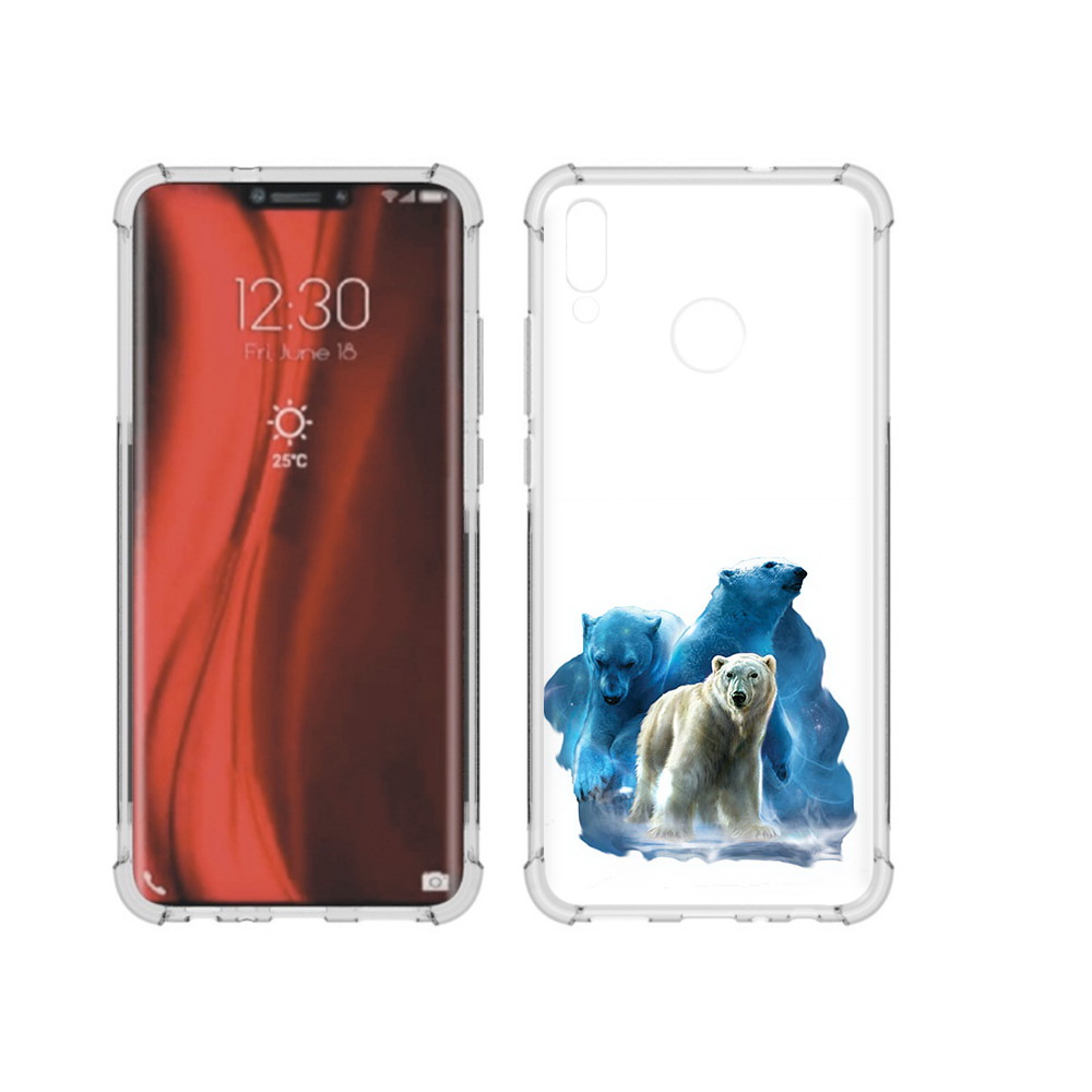 

Чехол MyPads Tocco для Honor 8X полярный медведь (PT118984.69.549), Tocco