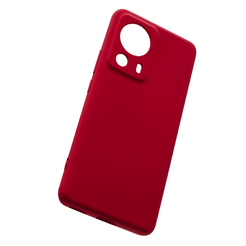 Накладка Silicone Case для Xiaomi MI 13 Lite красный