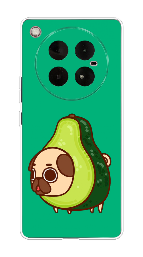 

Чехол на Infinix Zero 40 4G "Мопс авокадик", Зеленый, 3106350-1