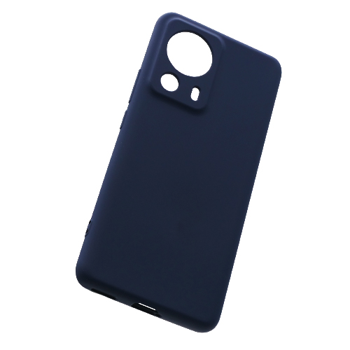 Накладка Silicone Case для Xiaomi MI 13 Lite темно-синий