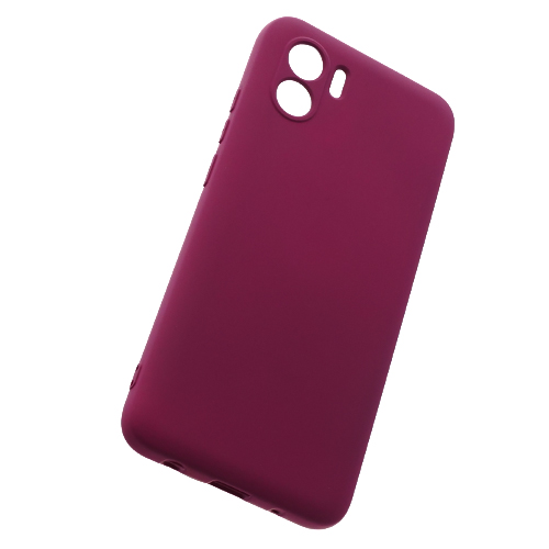 Накладка Silicone Case для Xiaomi Redmi A1/A2 бордовый