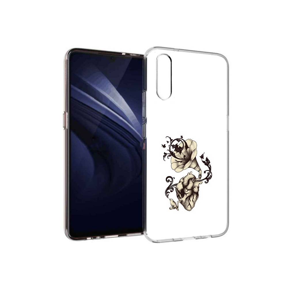 

Чехол MyPads Tocco для Vivo V17 Neo Граммофон (PT226959.388.55), Прозрачный, Tocco