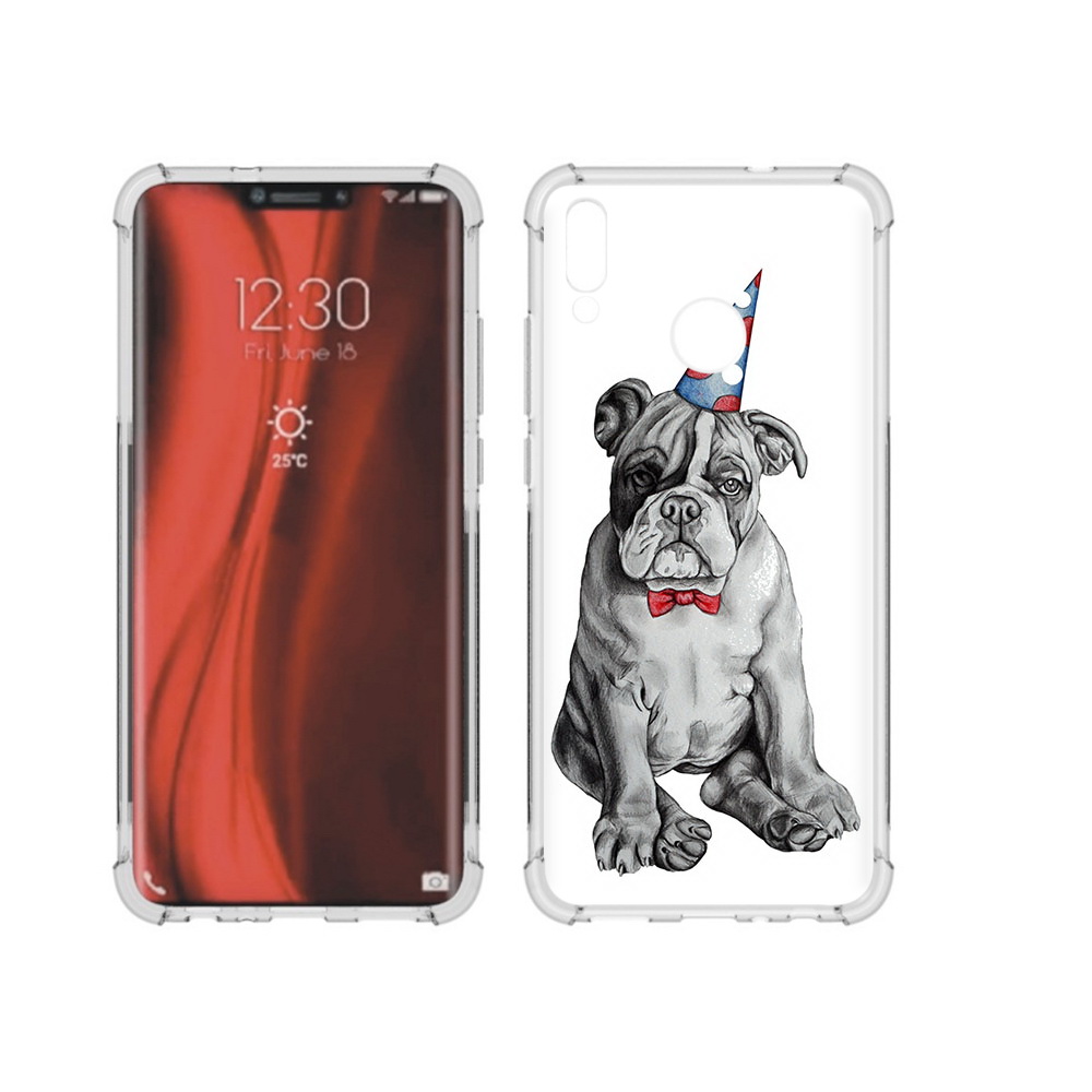 

Чехол MyPads Tocco для Honor 8X праздничный щенок (PT118984.69.554), Tocco
