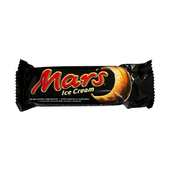 

Мороженое молочное Mars с карамелью в глазури 5% БЗМЖ 40 г