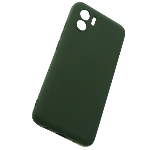 Накладка Silicone Case для Xiaomi Redmi A1/A2 темно-зеленый