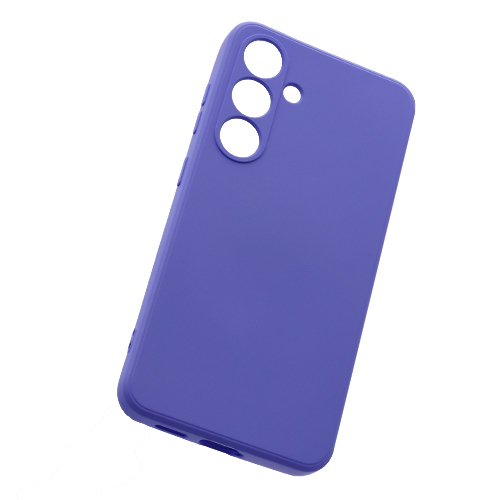 Накладка Silicone Case для Samsung S24 сиреневый