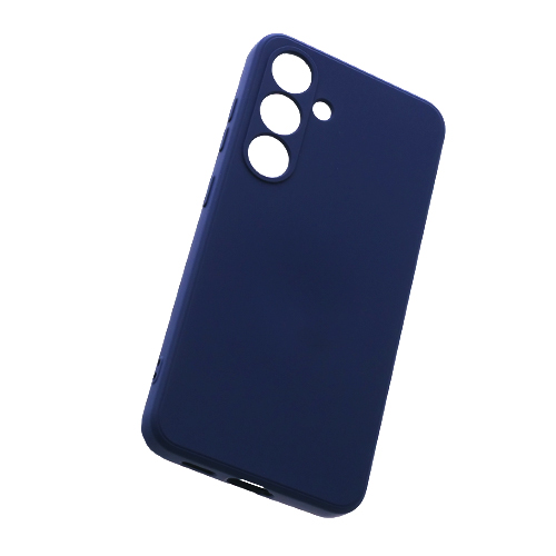 

Накладка Silicone Case для Samsung S24 темно-синий