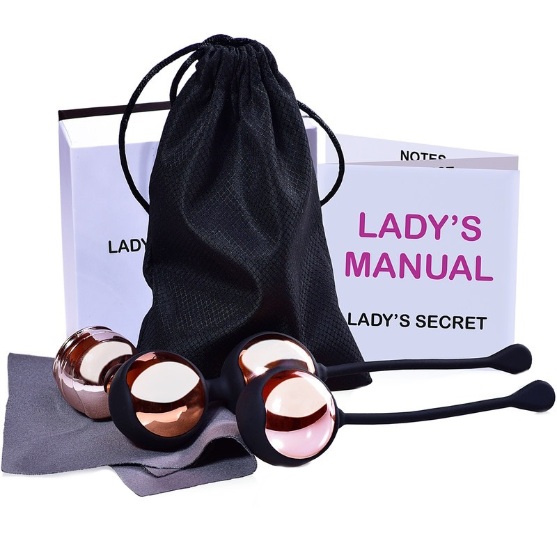 Набор вагинальных шариков LADY'S SECRET утяжеленные 35 и 55 г 4 шт.