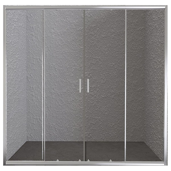 

Душевая дверь BelBagno Unique 180 UNIQUE-BF-2-150/180-C-Cr профиль Хром стекло прозрачное