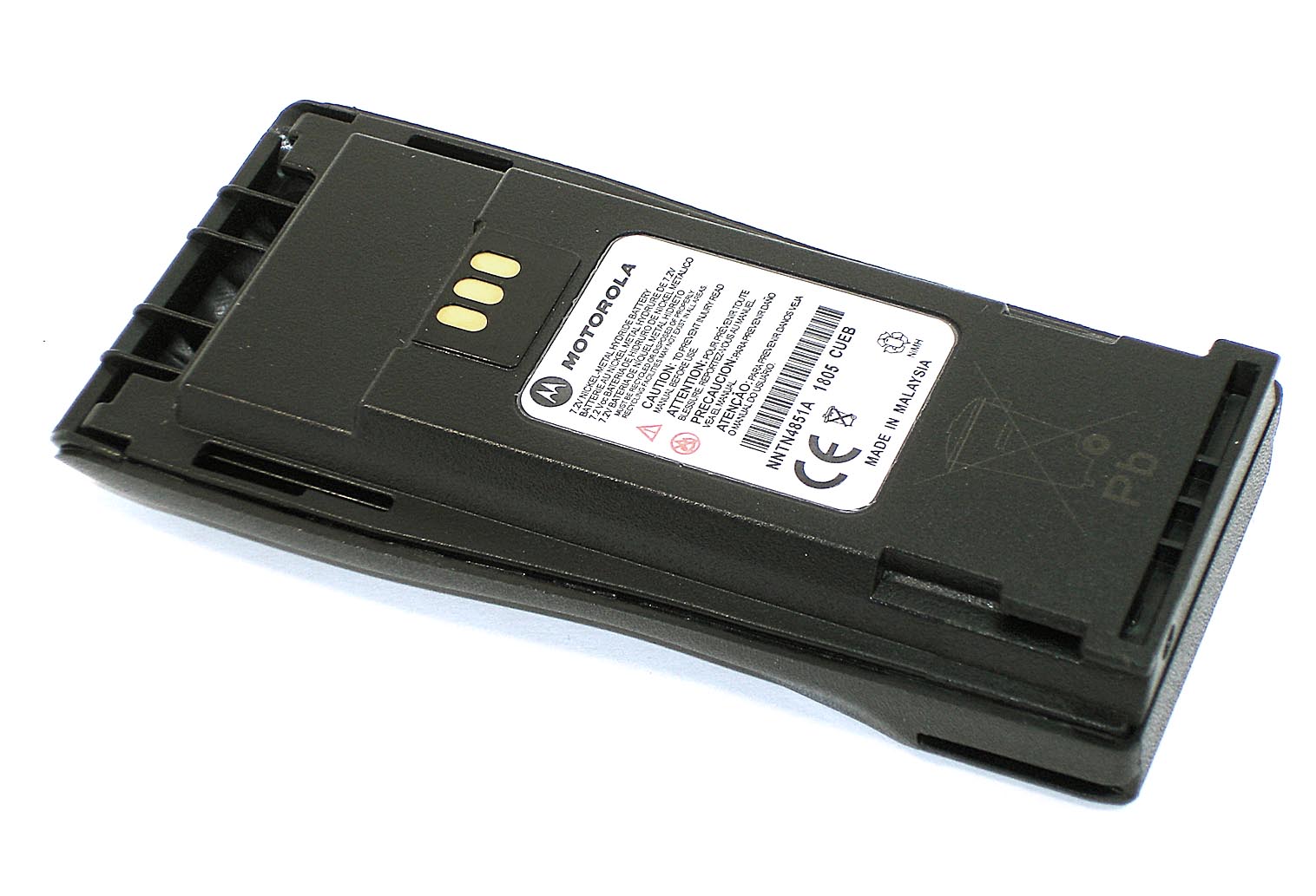 фото Аккумулятор для motorola cp серии dp1400 ep450 gp3188 gp3688 pr400 ni-mh 1800mah 7.2v oem