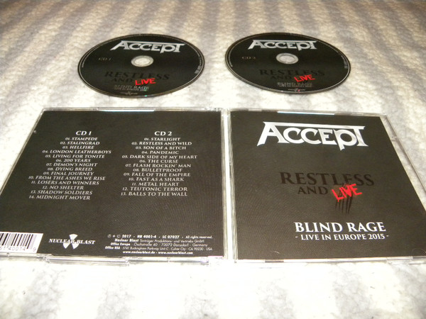 

ACCEPT - Restless And Live (2 CD)