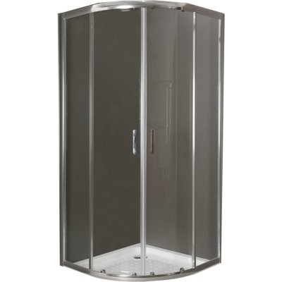 фото Belbagno душевой уголок belbagno uno-195-r-2-90-c-cr 90х90 профиль хром стекло прозрачное