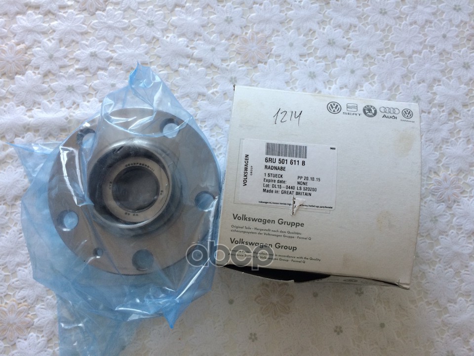 

Подшипник Vw Polo Sedan 11- (Only Russia) VAG арт. 6RU501611B