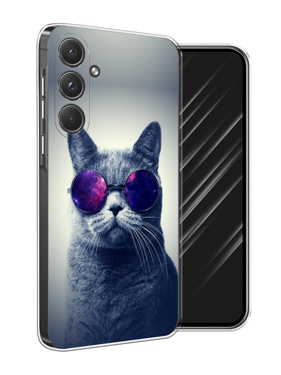 

Чехол Awog на Samsung Galaxy A55 5G "Космический кот", Бордовый, 2109450-1