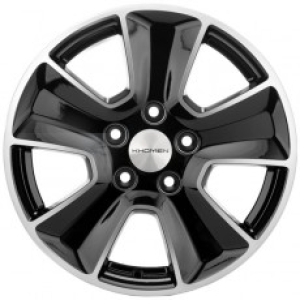 

6,5X16/5X114,3 Et43 D67,1 Khw1601 (Huyndai/Kia) Black-Fp KHOMEN WHEELS арт. WHS524661, Черный