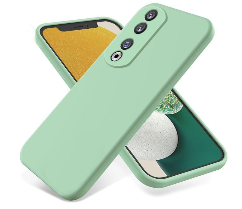 

Накладка Silicone Case для Honor 90 мятный, Зеленый