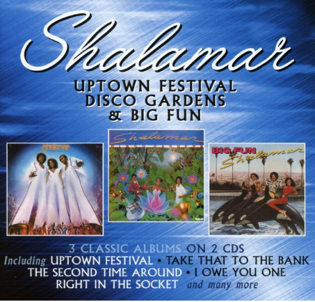 

SHALAMAR - Uptown Festival / Disco Gardens / Big Fun (2 CD)