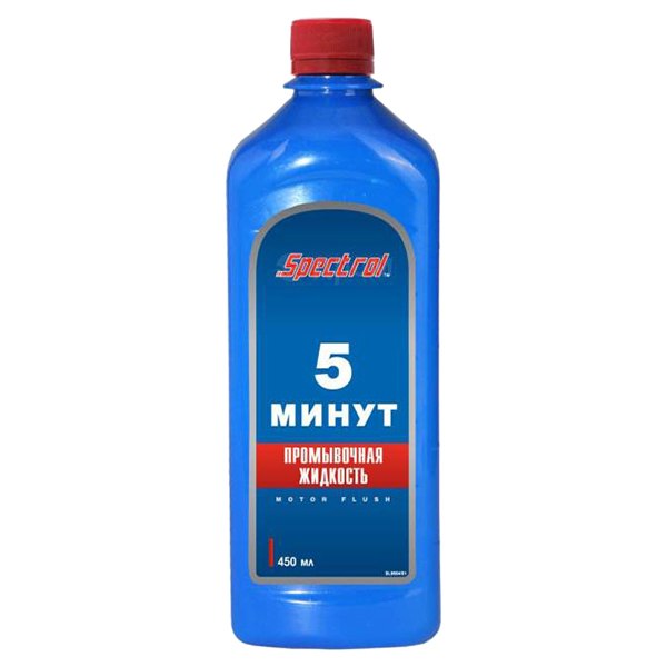 Промывка масляной системы двигателя 5-ти минутная 450мл SPECTROL