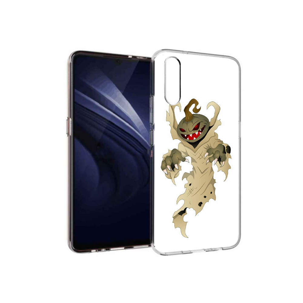

Чехол MyPads Tocco для Vivo V17 Neo призрак хэллоуина (PT226959.388.555), Прозрачный, Tocco