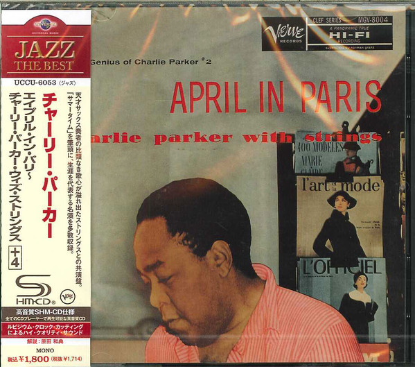 

Charlie Parker: April in Paris (1 CD)