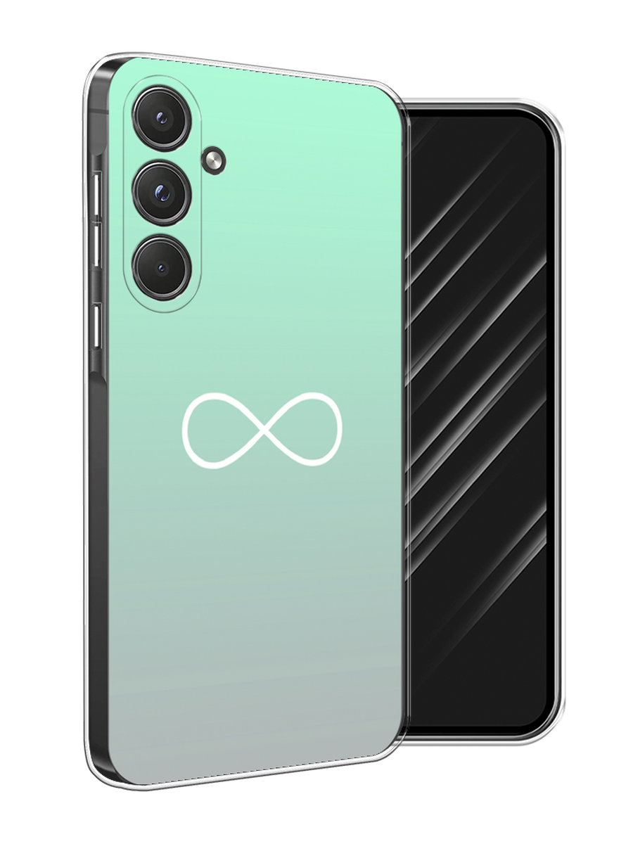 

Чехол Awog на Samsung Galaxy A55 5G "Бесконечность от Тиффани", Бирюзовый, 2109450-1