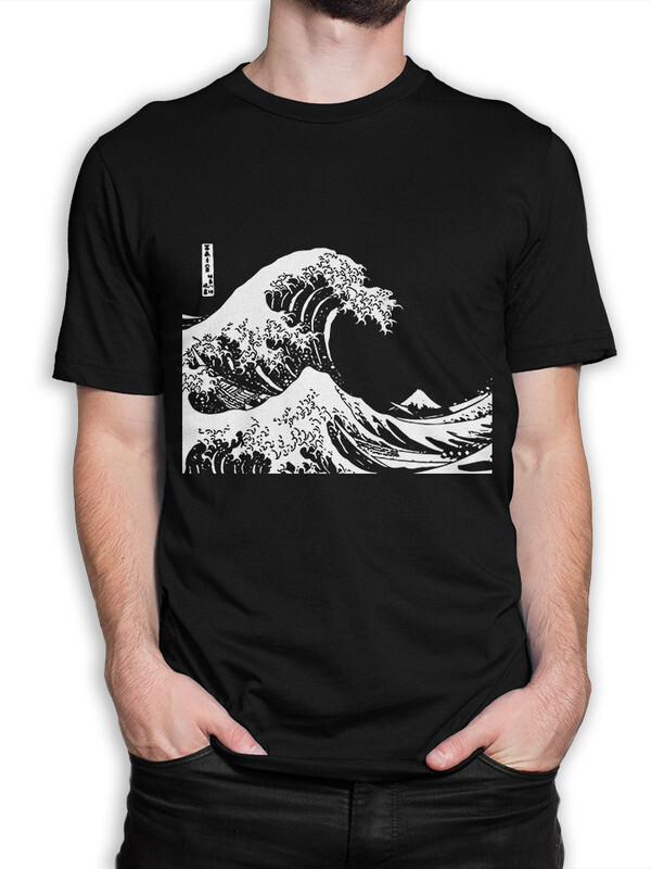 

Футболка мужская Dream Shirts Большая Волна в Канагаве черная XS, Черный, "Большая Волна в Канагаве"