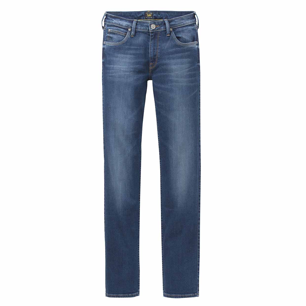 фото Джинсы женские lee women marion straight jeans синие 32/35