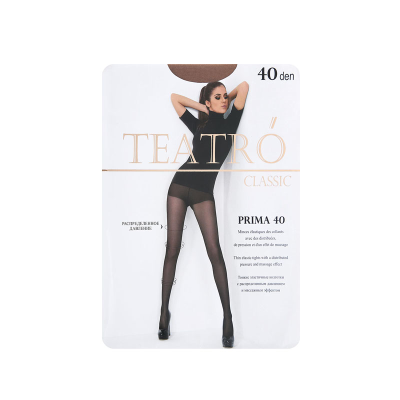 Колготки женские Teatro Prima коричневые 2 280₽