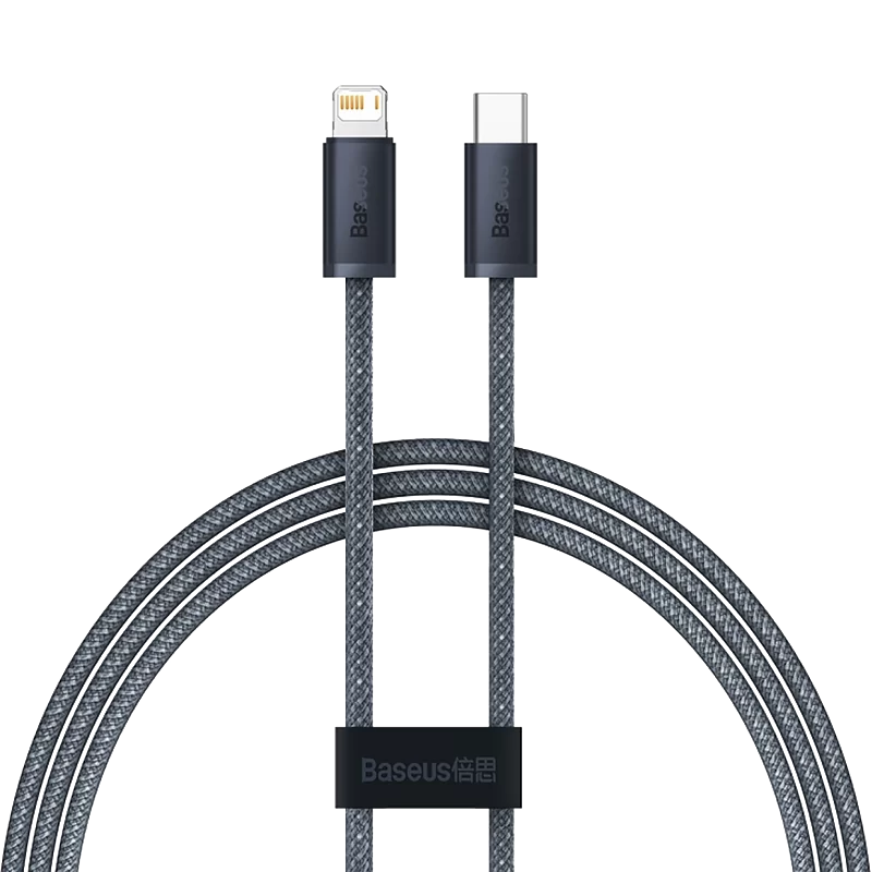 

Кабель Baseus Dynamic Type-C - Lightning 20W 2м Серый CALD000116, CALD000116