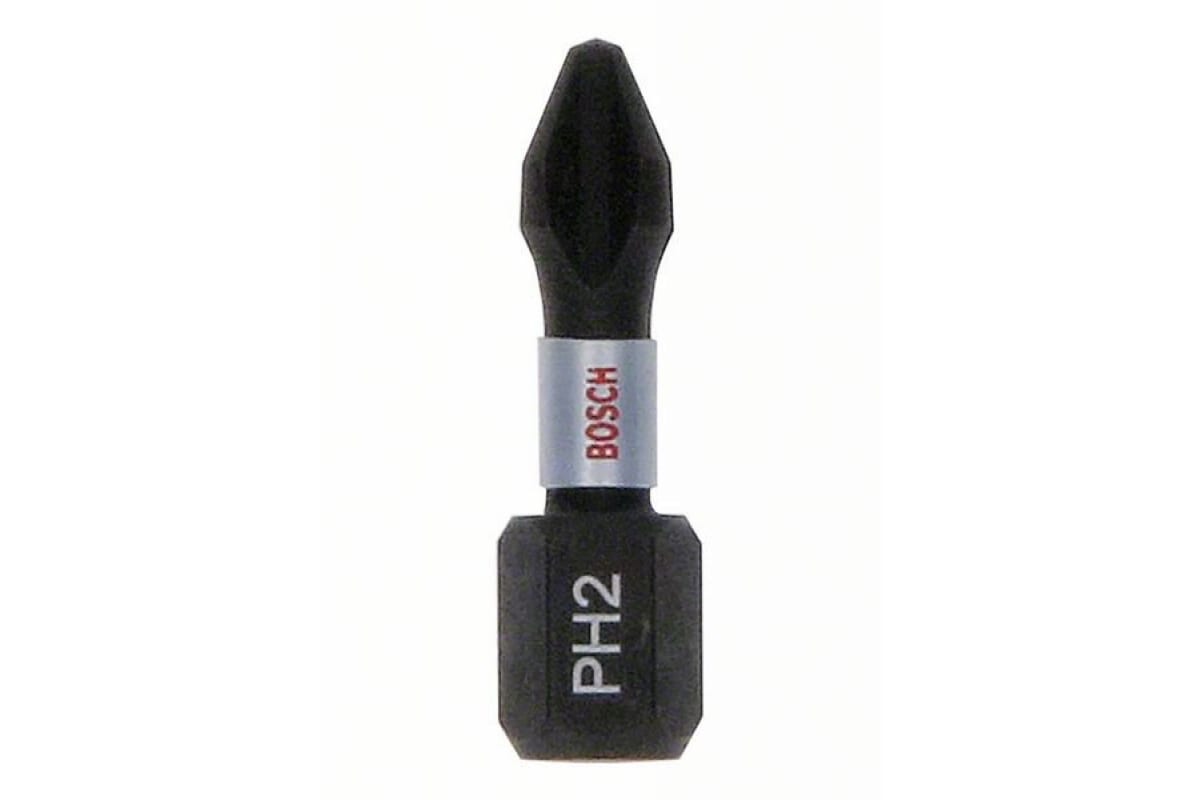 фото Bosch 25 бит impact control 25 мм ph2 tictac 2607002803