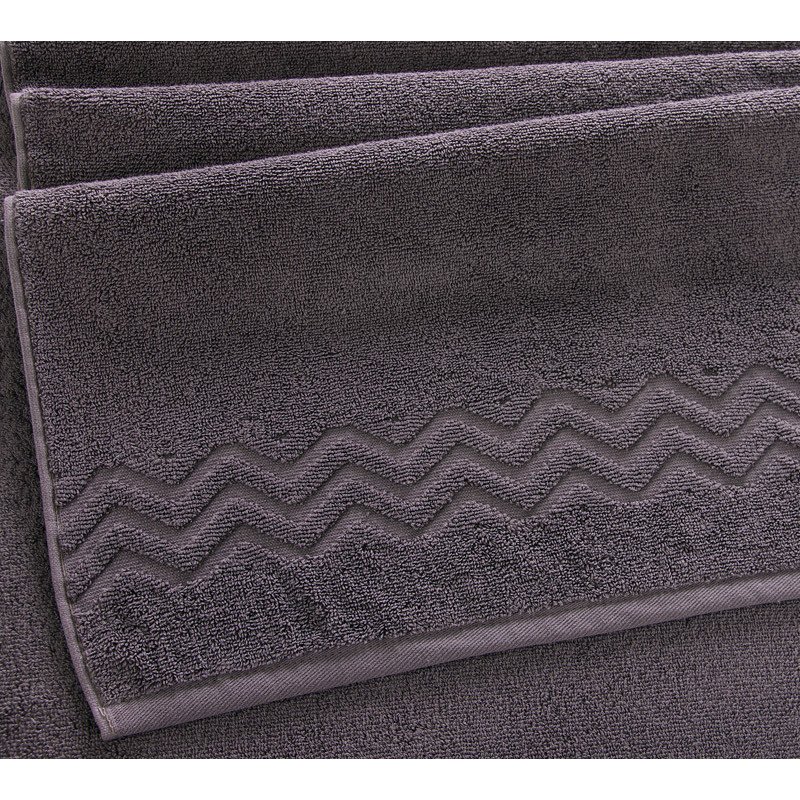 Полотенце Текс-Дизайн 50х90 см махровое Бремен серый шато