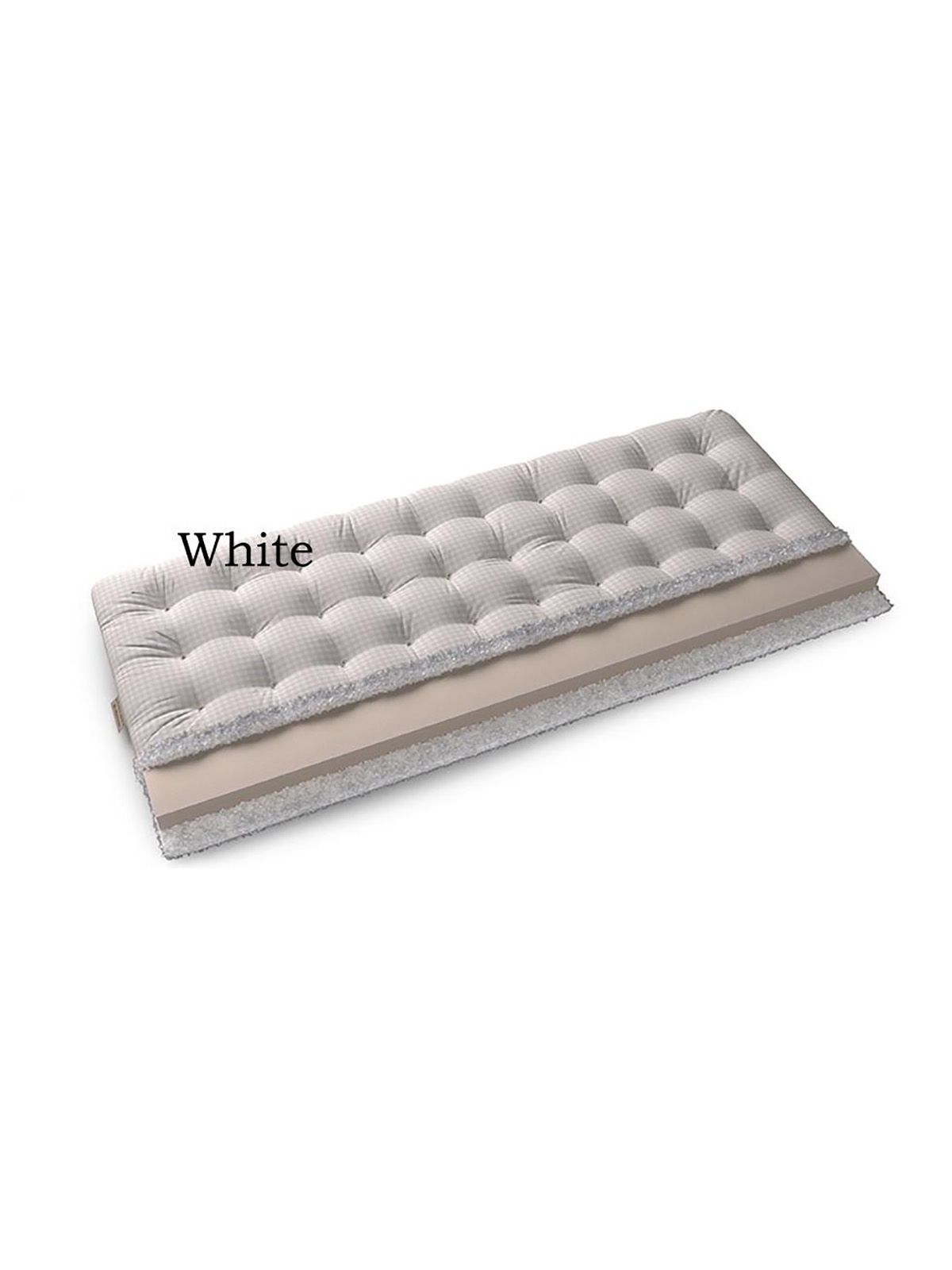 

Матрас-топпер Alat Home 140х195 см белый