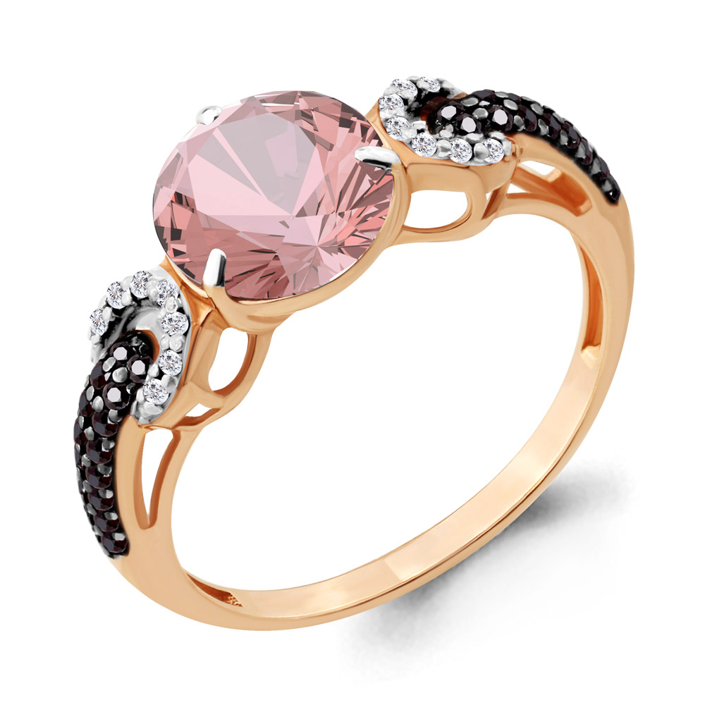 

Кольцо из серебра с морганитом р. , Aquamarine 6903190Ч_925_з, 6903190Ч_925_з
