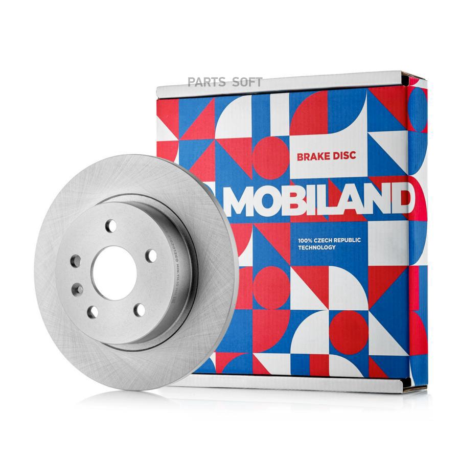 

MOBILAND 416201360 Диск тормозной задний невентилируемый D268мм для а/м CHEVROLET CRUZE (J