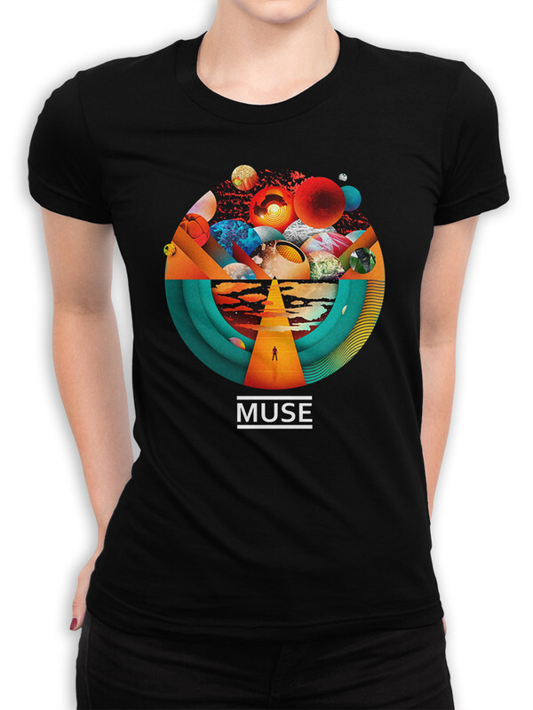 фото Футболка женская design heroes muse черная 2xl