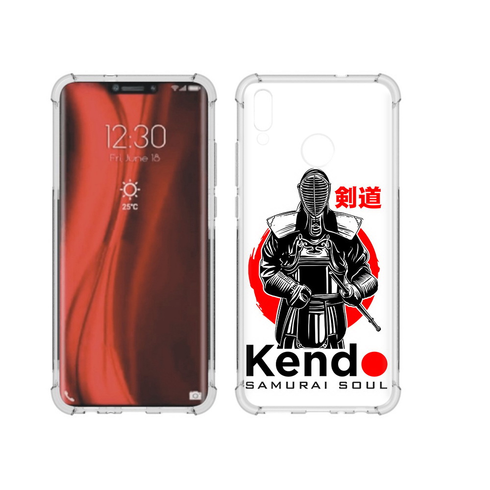 

Чехол MyPads Tocco для Honor 8X рисованый самурай (PT118984.69.581), Tocco