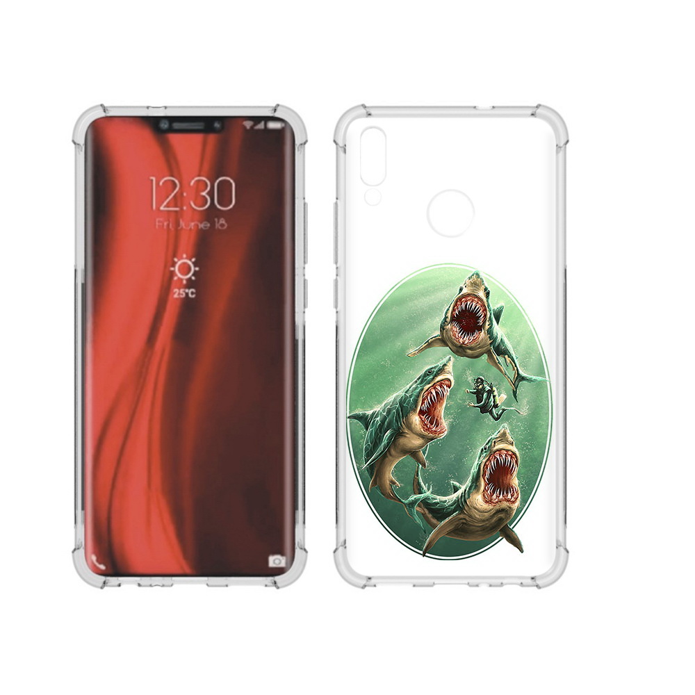 

Чехол MyPads Tocco для Honor 8X синяя бездна (PT118984.69.600), Tocco