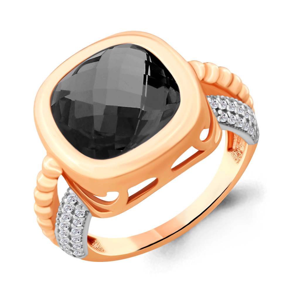 

Кольцо из серебра с кристаллом р. , Aquamarine 6903483А_925_з, 6903483А_925_з