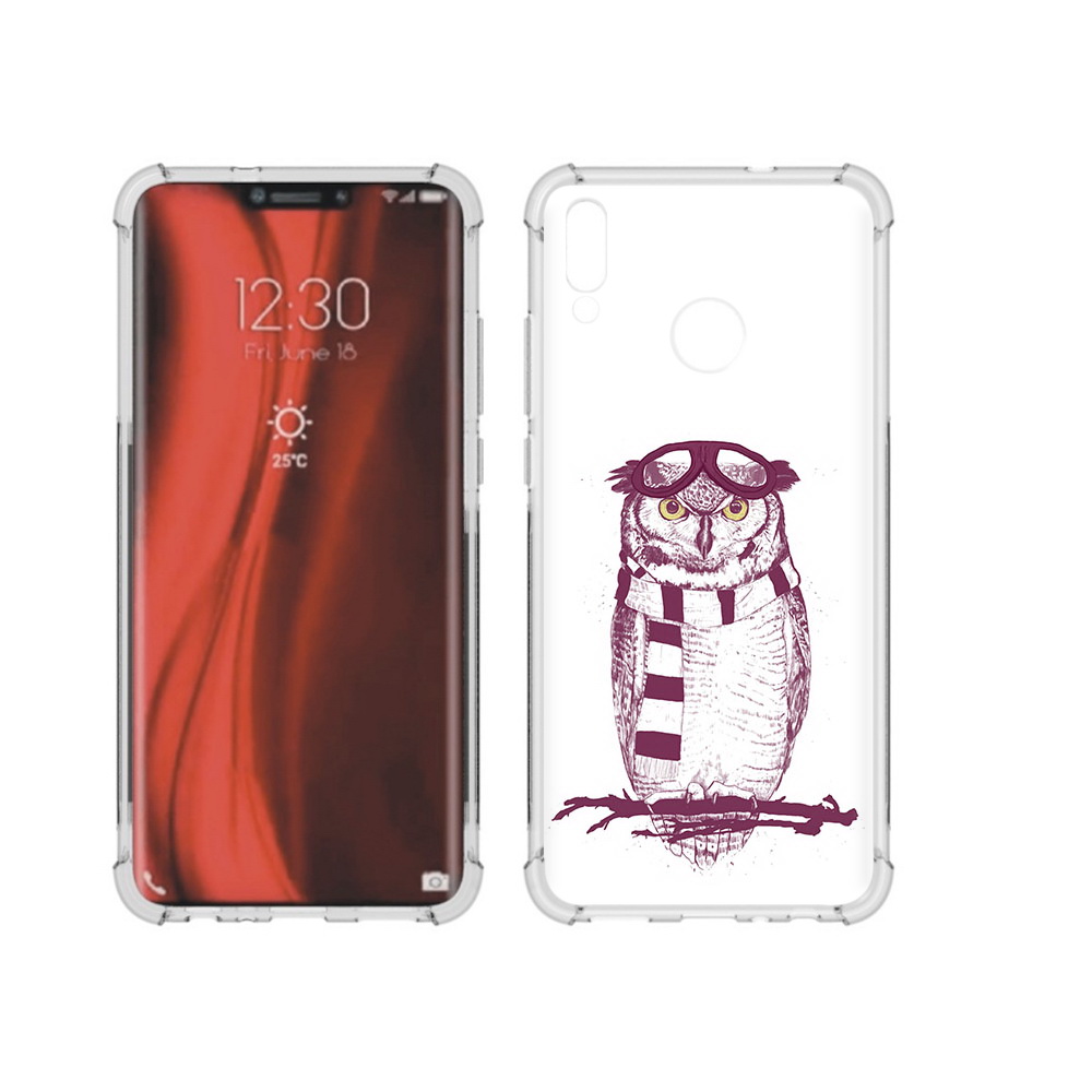 

Чехол MyPads Tocco для Honor 8X сова-летчик (PT118984.69.612), Tocco